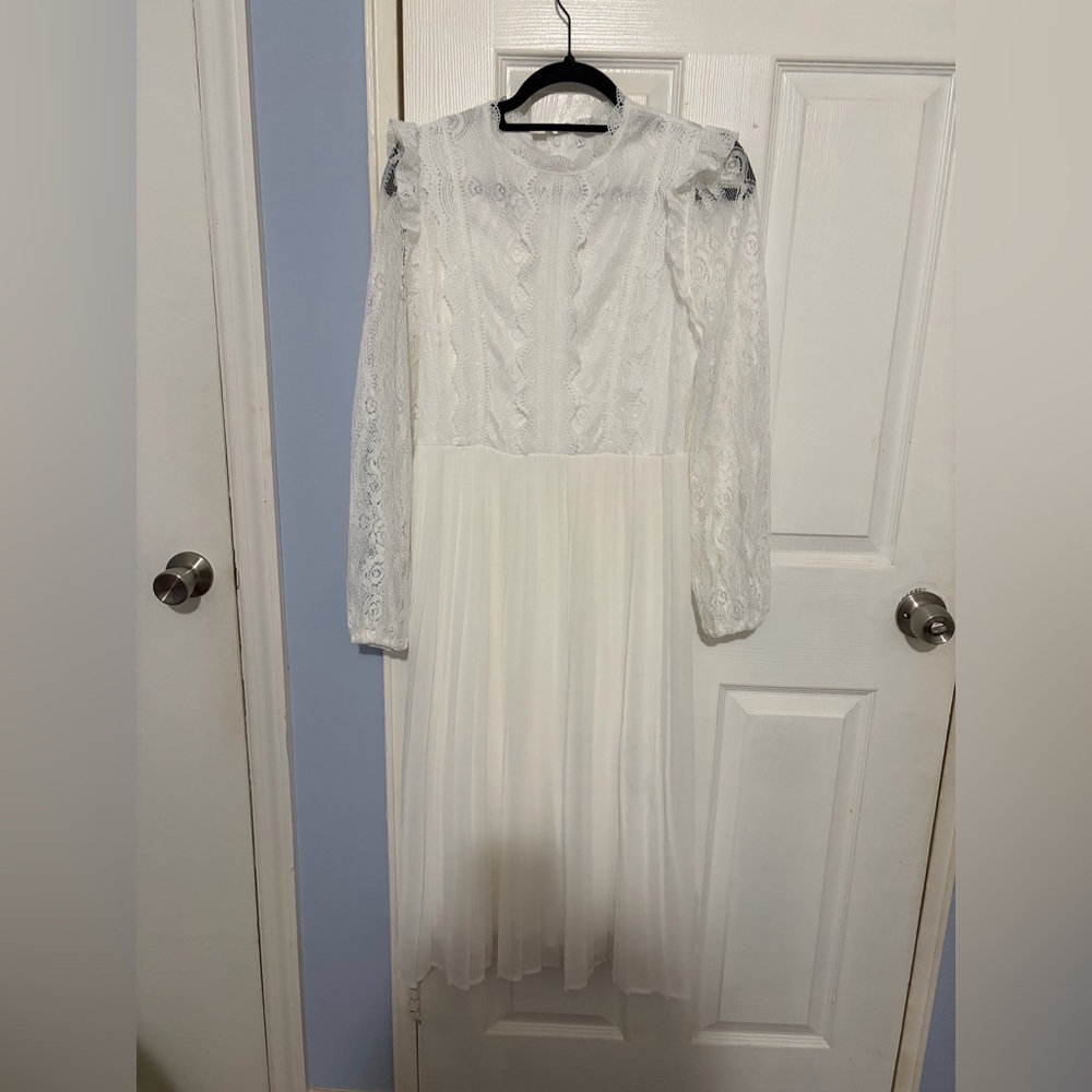 White dress